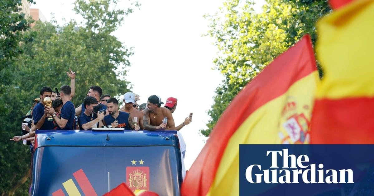 Nearly two million people join Spain’s World Cup celebrations in Madrid