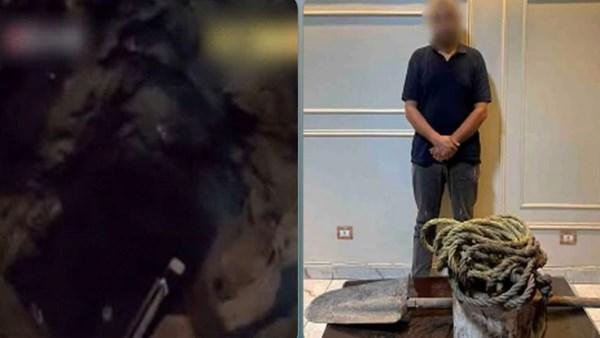 القبض على شخص ينقب عن الآثار داخل منزل بالمنوفية