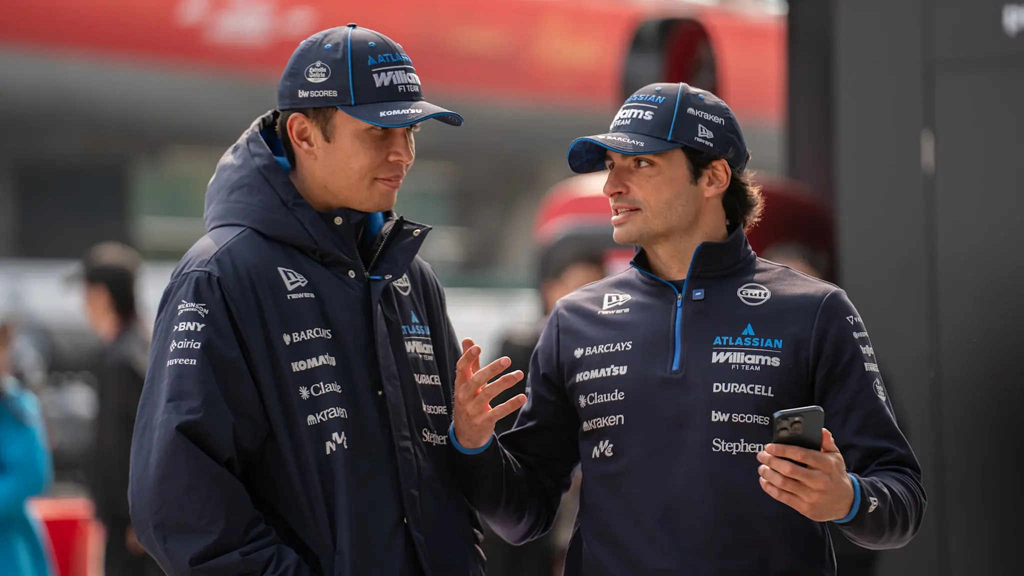 Albon and Sainz explain why they have kept faith in Williams