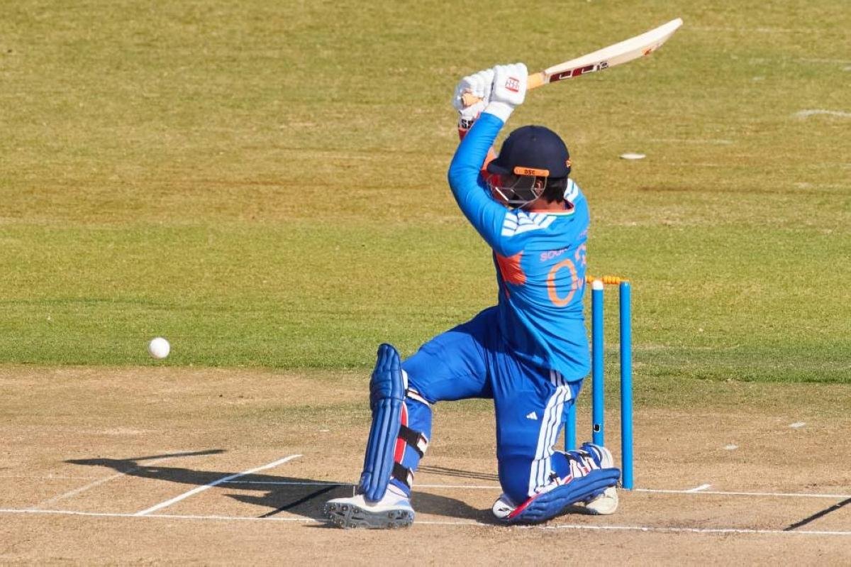 Sooryavanshi hits maiden 50 as India thump Zimbabwe in T20