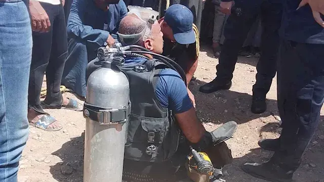 عاملان وشخص حاول إنقاذهما.. تفاصيل مصرع 3 أشخاص في "بيارة" صرف صحي بسوهاج -صور