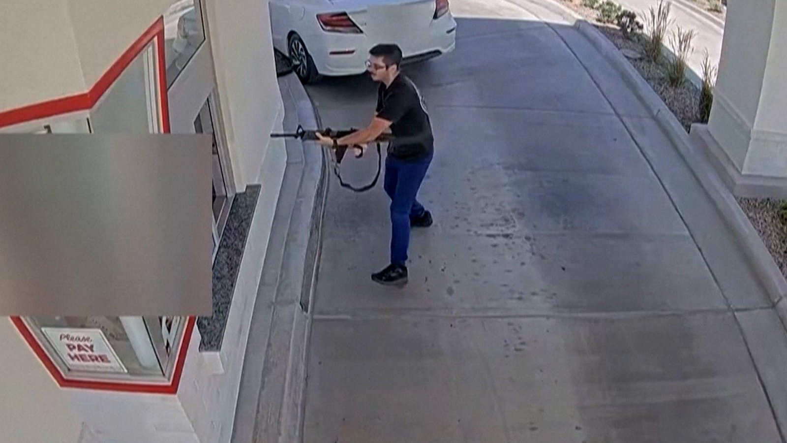 Police bodycam and CCTV catches Idaho mall shooting as it unfolds