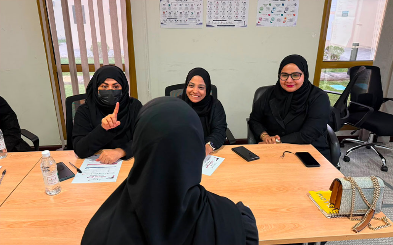 &nbsp;مركز الدانة للفتيات ينظم ورشة حول الأفكار الإبداعية