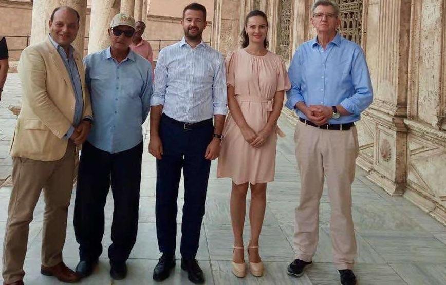 رئيس جمهورية الجبل الأسود وقرينته يزوران قلعة صلاح الدين الأيوبي وجامع محمد علي باشا ومتحف قصر الجوهرة