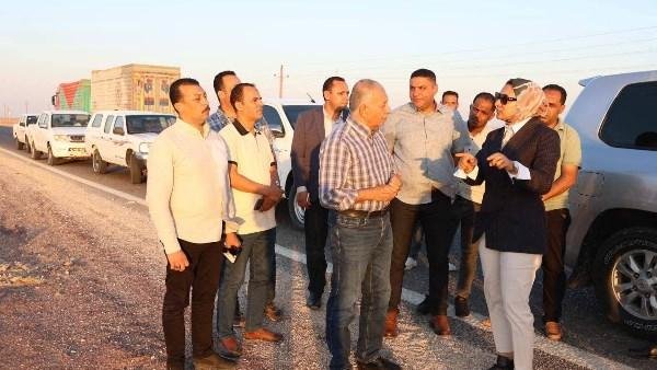 على مساحة 50 فدانا.. محافظ الوادي الجديد تتفقد موقع مجمع الصناعات بطريق بلاط - العوينات