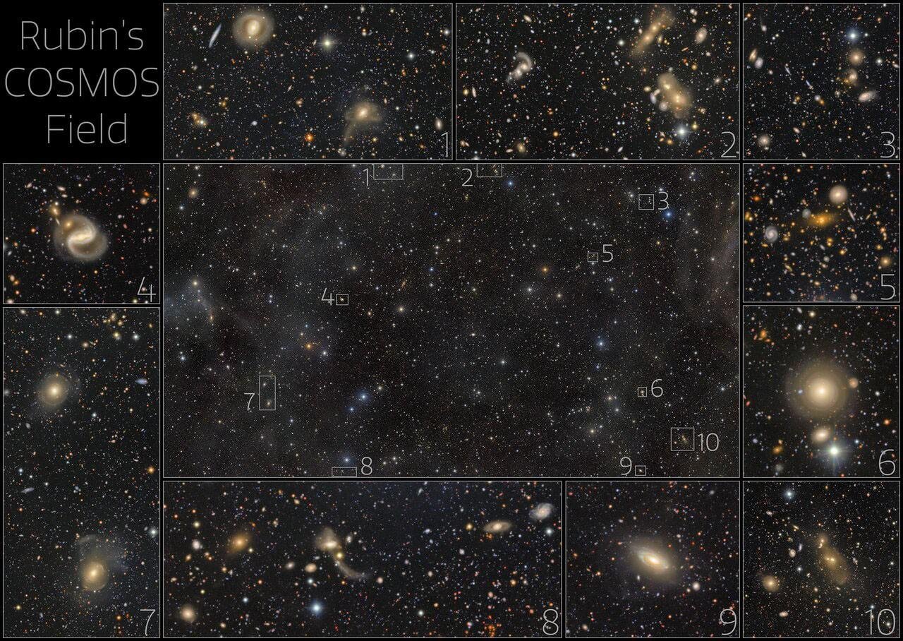 APOD: 2026 August 7 – Rubin’s Cosmos Field