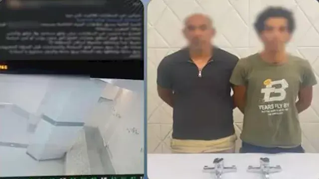 فيديو يقود لضبط متهم بسرقة خلاطات المياه من مسجد في مدينة نصر