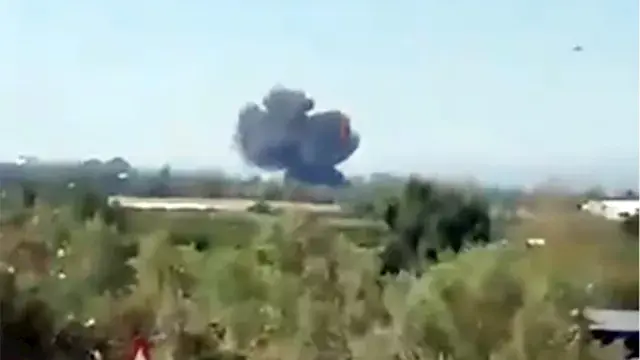 تحطم مقاتلة تركية من طراز F-16 في يالوفا.. فيديو