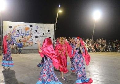 استمرار مهرجان «شاطئ الفن» برأس البر في دمياط