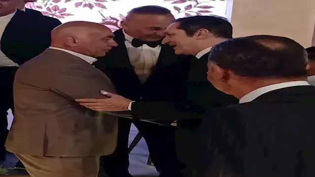 "بحضور علاء مبارك".. 10 صور من حفل زفاف ابنة إبراهيم حسن
