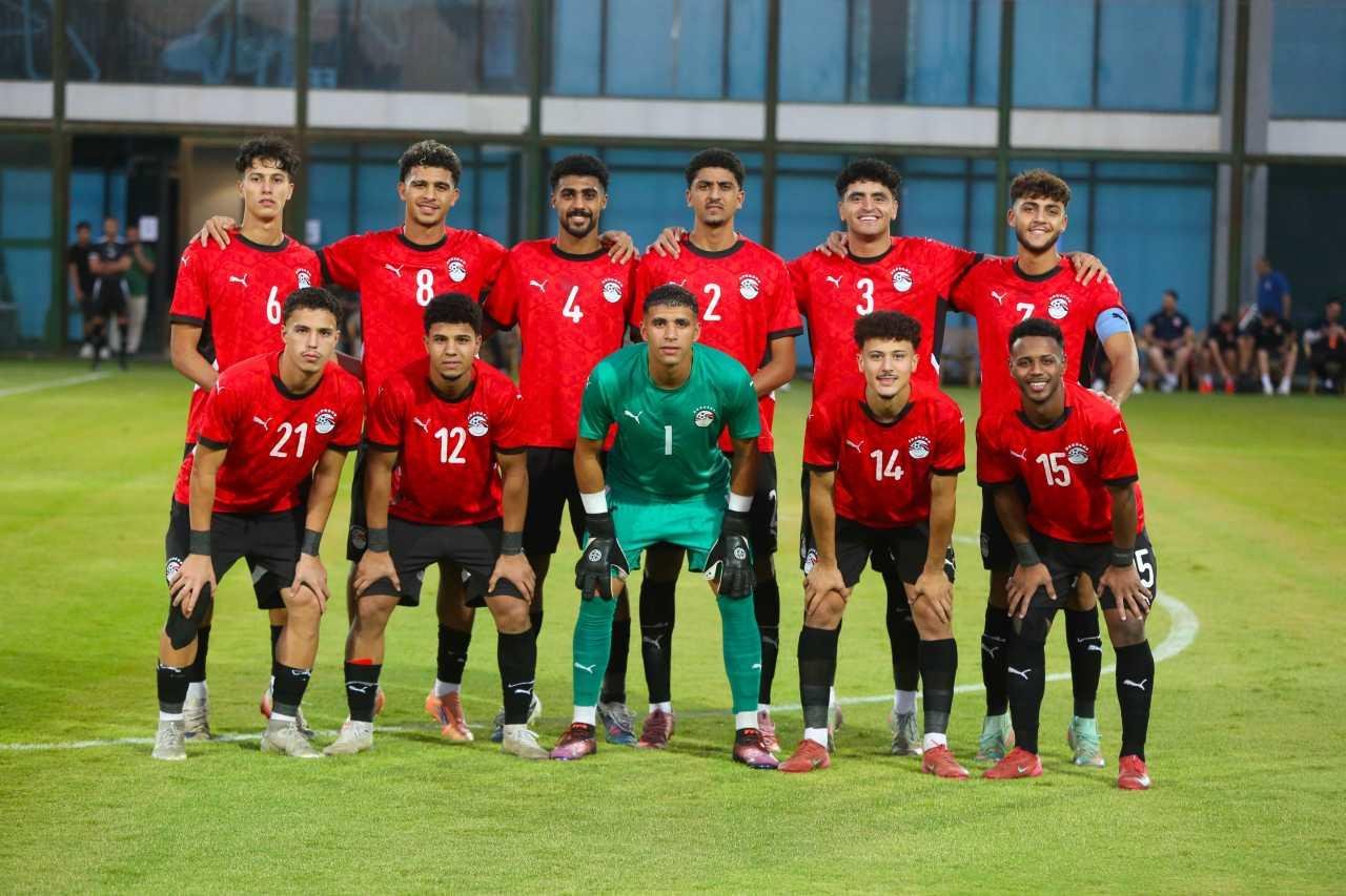 منتخب مصر للشباب يتفوق على الأردن بثلاثية في بروفة ودية قبل التصفيات