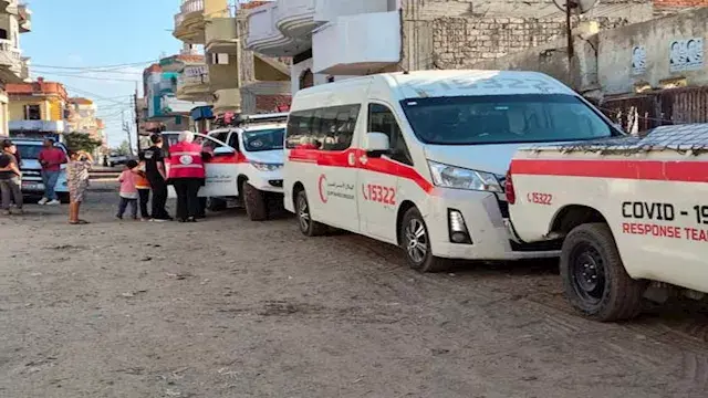 الهلال الأحمر: حصر شامل لاحتياجات أسر ضحايا حادث الدواويس -فيديو وصور