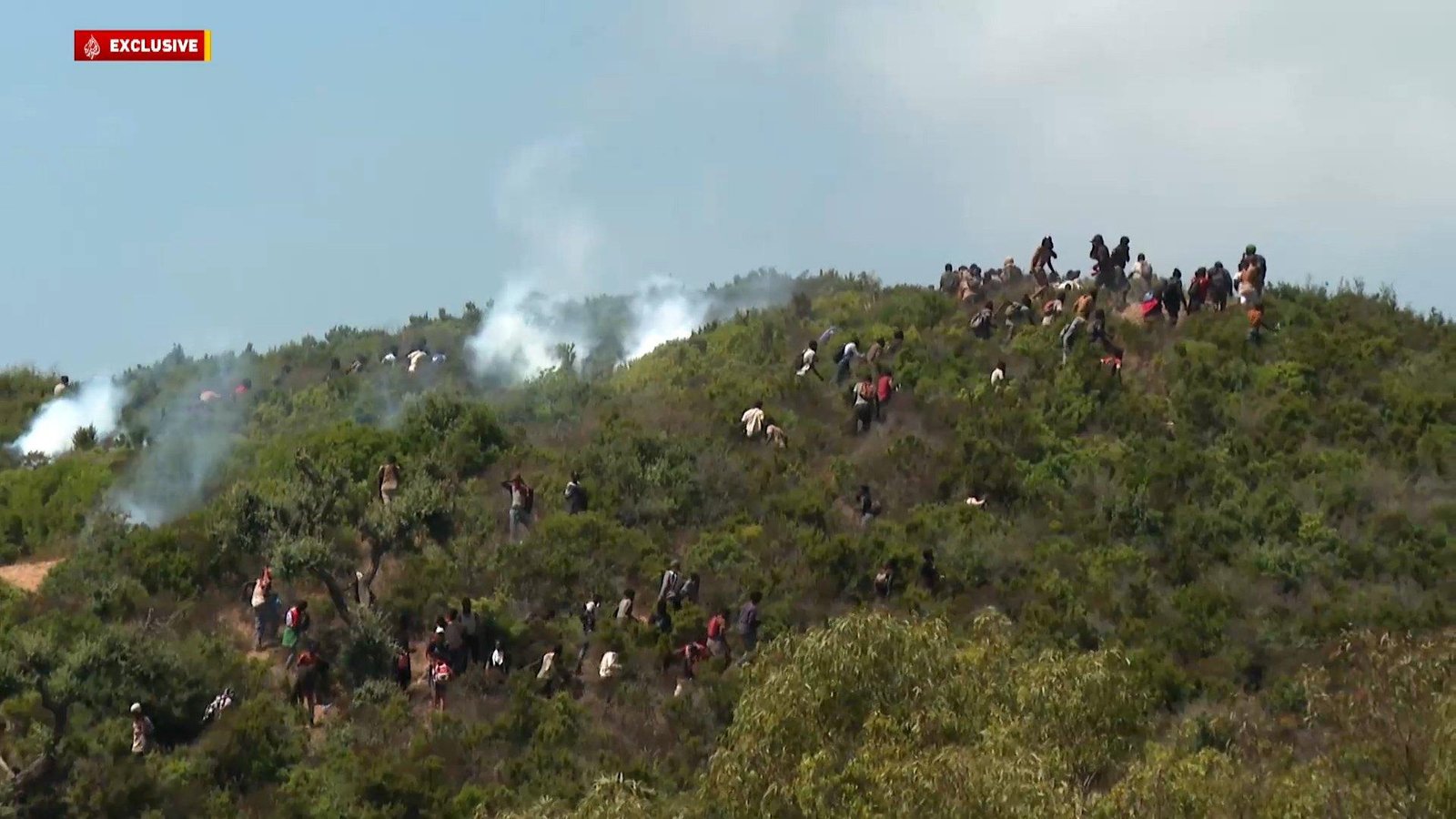 Moroccan police intercept migrants heading for Ceuta enclave