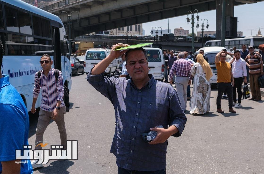 طقس الجمعة شديد الحرارة رطب نهارا مائل للحرارة ليلا على أغلب الأنحاء.. والعظمى بالقاهرة 36