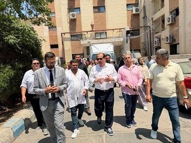 نائب وزير الصحة يتفقد المنشآت الصحية بمطروح ويطمئن على انتظام العمل