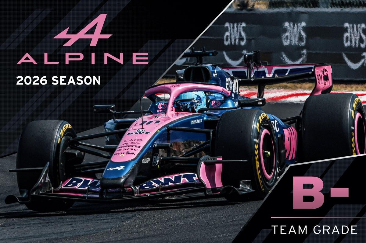 F1 2026 mid-season grades: Alpine makes great strides but struggles to maintain momentum