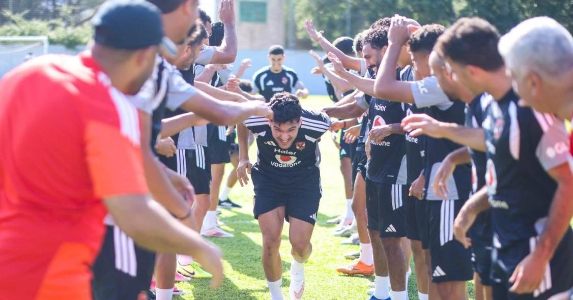 بقرار ينتظم في تدريبات الأهلي استعدادًا للموسم الجديد