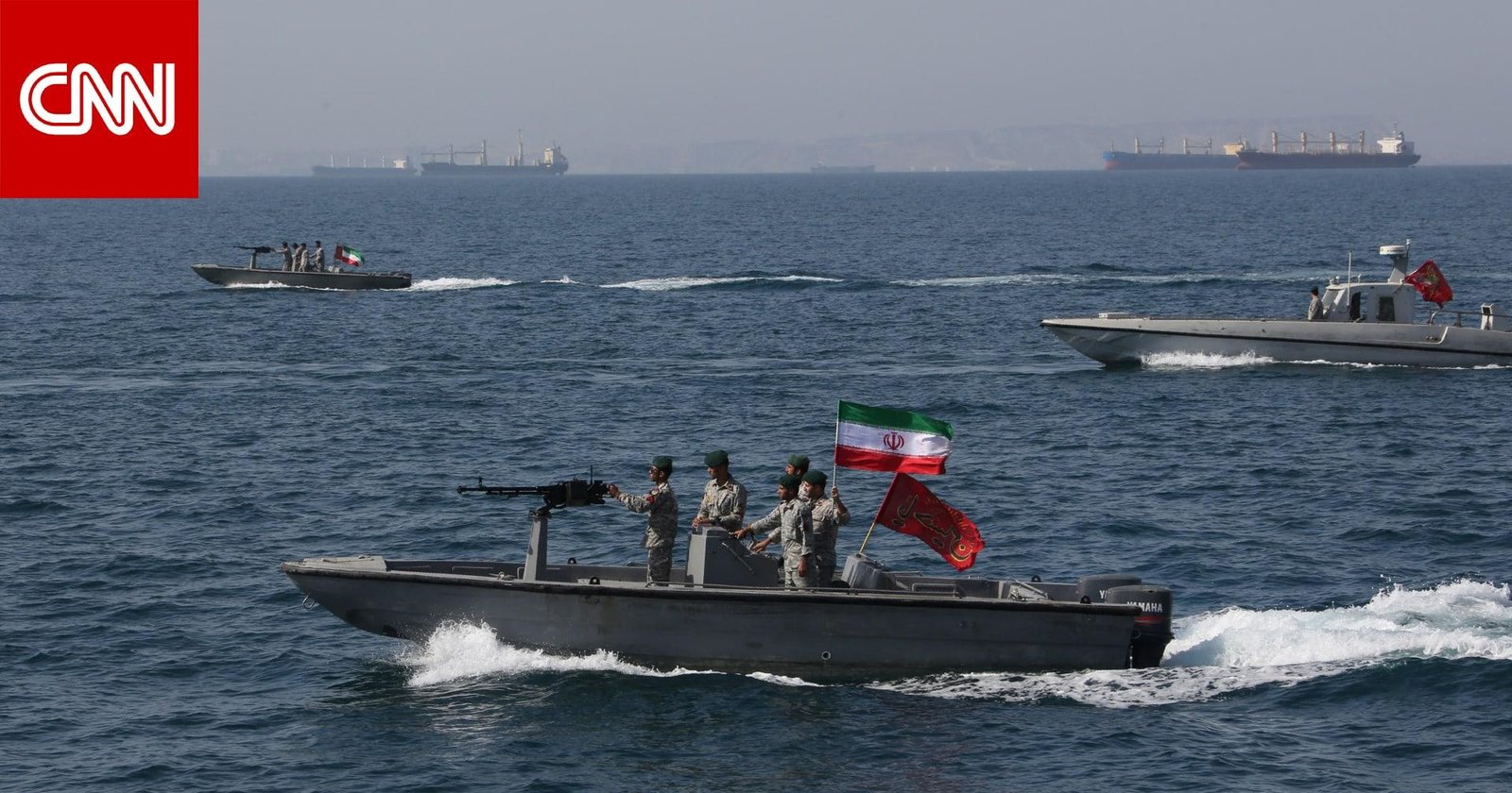 إيران: "اندلاع حريق في ناقلة نفط بعد محاولتها عبور مسار مُفخخ بالألغام قرب هرمز"