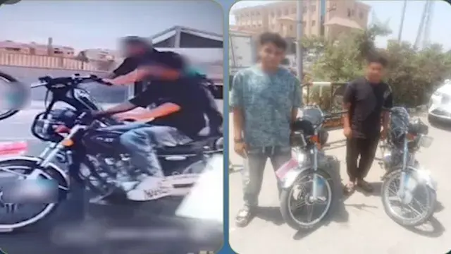 عرضا حياتهما للخطر.. ضبط طالبين بسبب حركات استعراضية بالمقطم