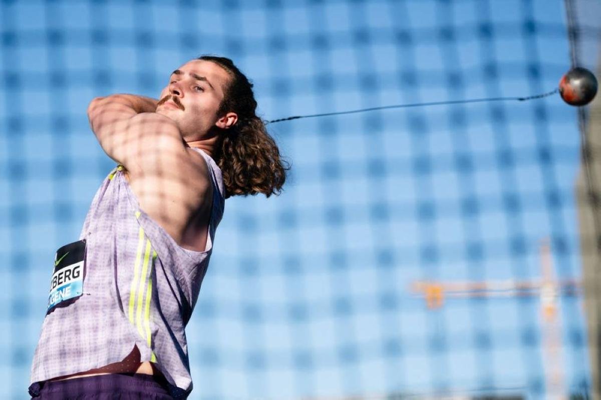 Katzberg delivers world-leading throw of 83.33 to win in Eugene