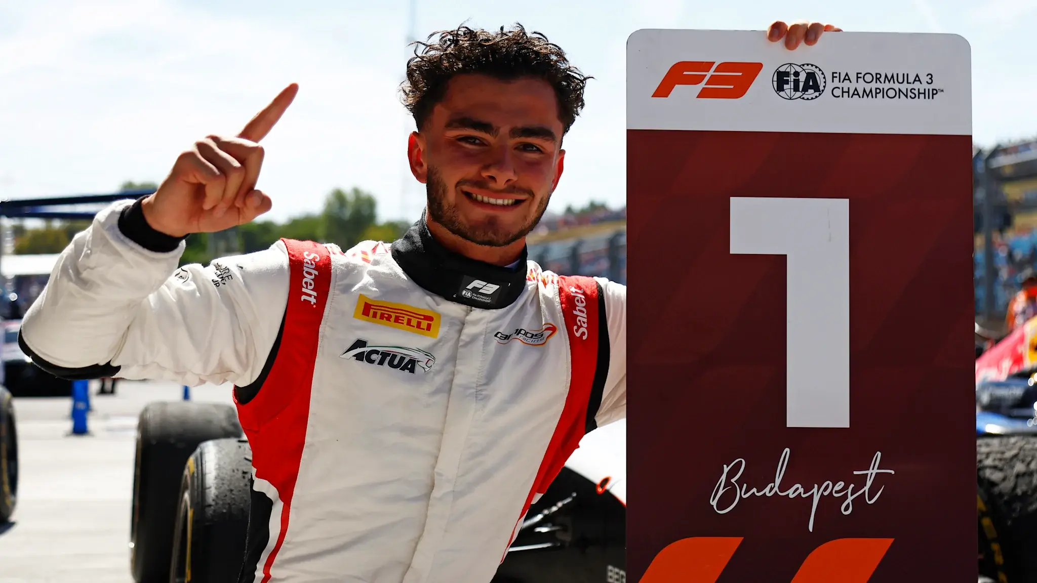 Nael wins Budapest F3 Sprint Race as title fight levelled