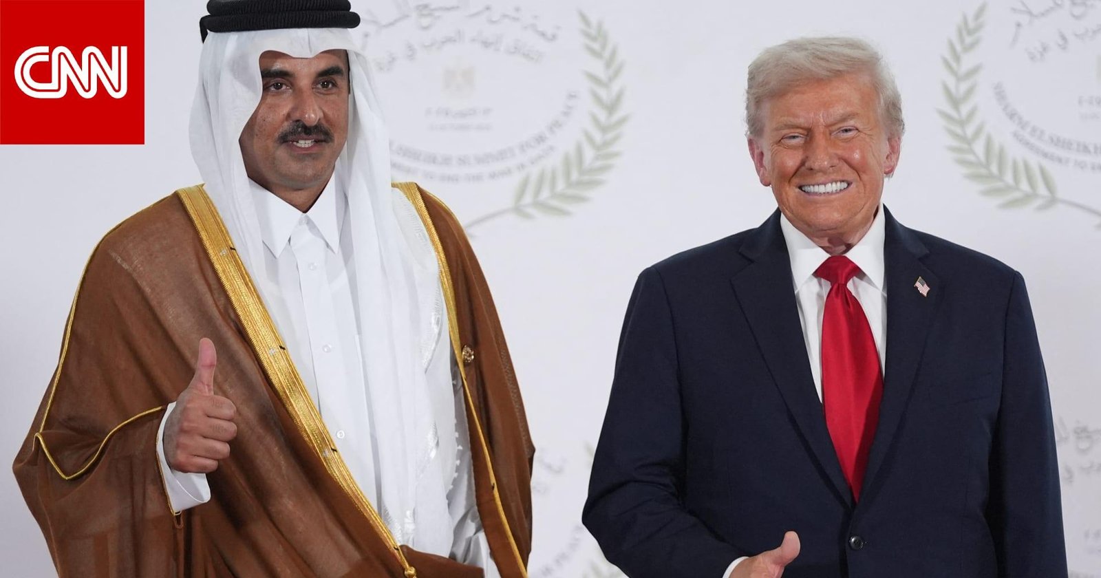 اتصال هاتفي بين ترامب وأمير قطر وسط "تقدم" في مفاوضات إيران