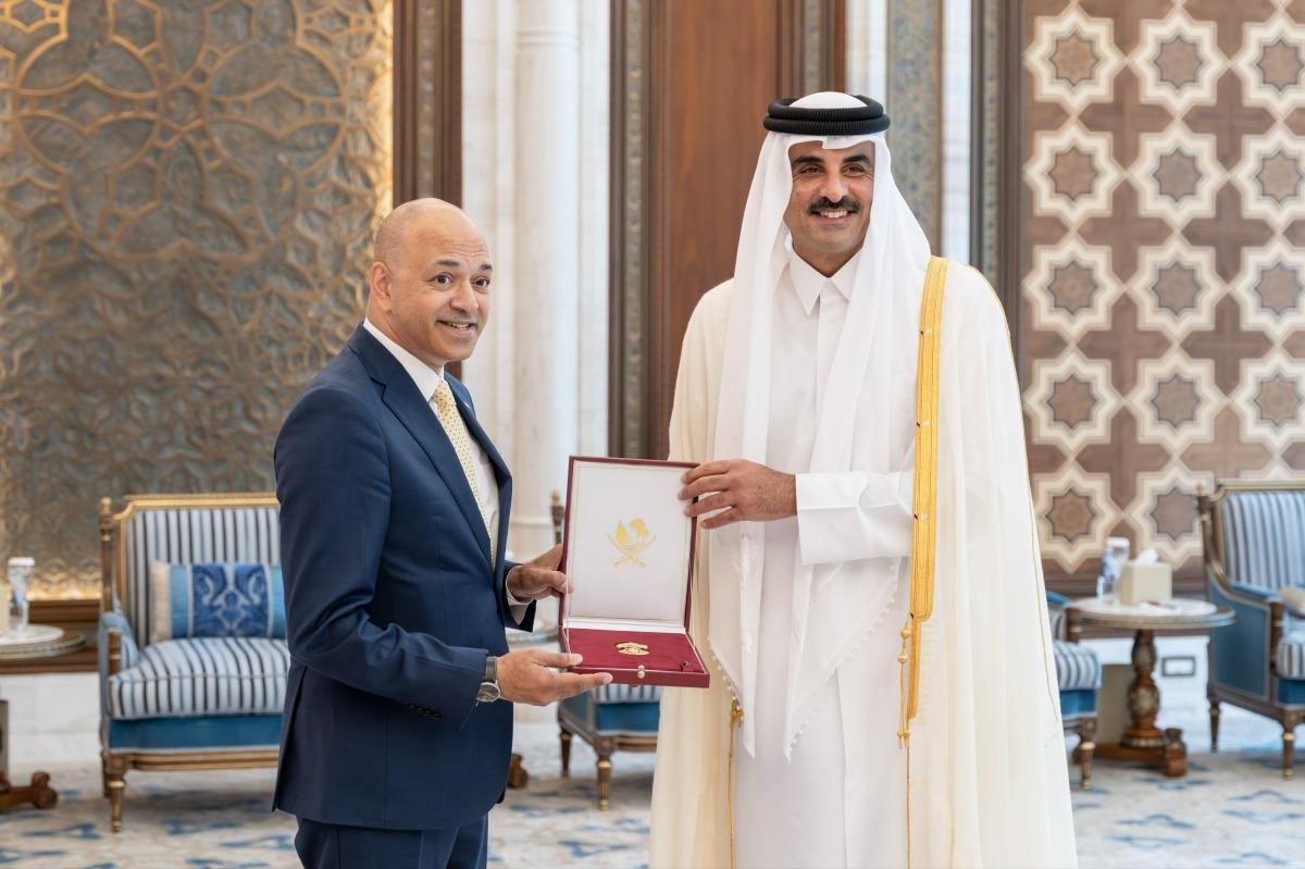 سمو الأمير يستقبل أربعة سفراء بمناسبة انتهاء فترة عملهم