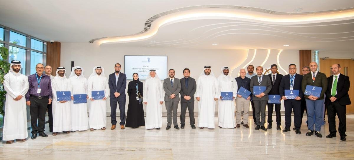 جامعة الدوحة للعلوم والتكنولوجيا تختتم دورة تدريبية لتعزيز كفاءات الكوادر الوطنية العاملة في القطاع البحري