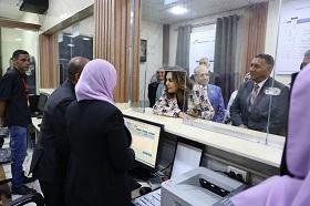 وزيرة التنمية المحلية والبيئة ومحافظ القليوبية يفتتحان 3 مراكز تكنولوجية بالقناطر الخيرية