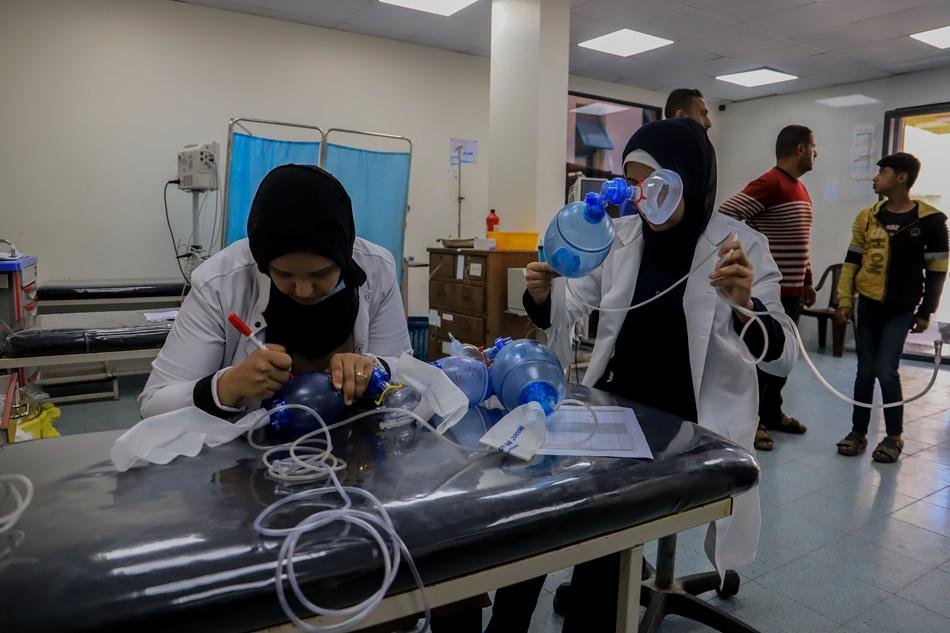 صحة غزة: الطاقة التشغيلية لما تبقى من محطات أكسجين استنزفت بالكامل