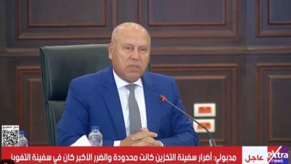 وزير النقل: ميناء دمياط يعمل بكامل طاقته واستقبل 15 سفينة