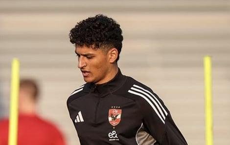 إصابة محمد عبد الله بعد تسجيله في ودية الأهلي وبترول أسيوط