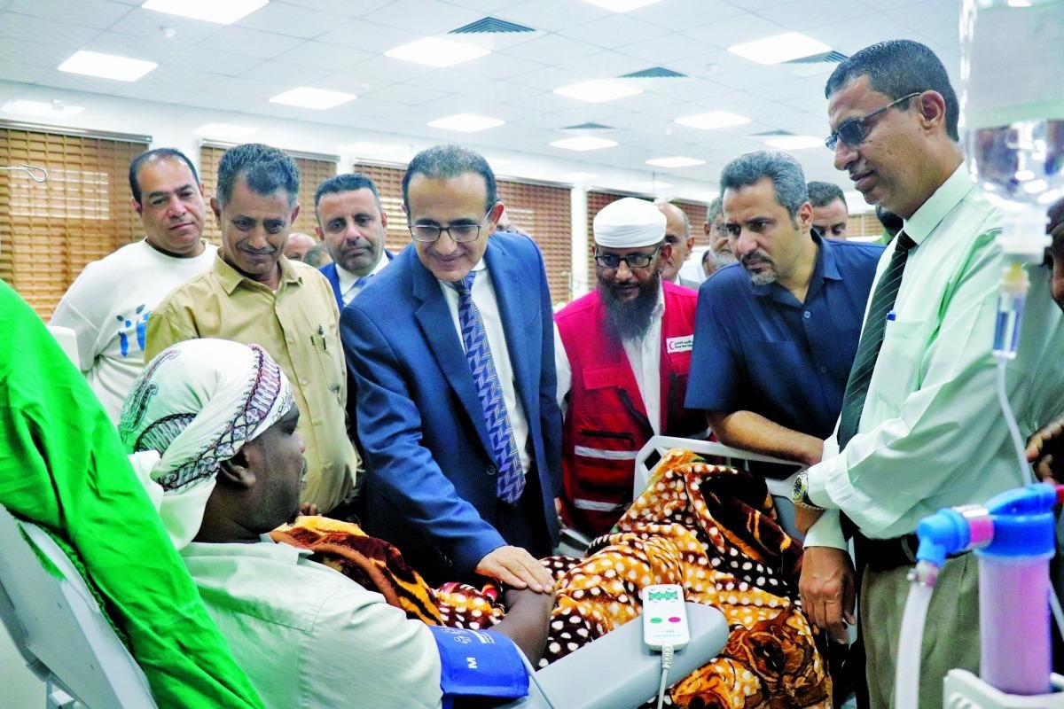 اليمن تشيد بدعم الهلال الأحمر للصحة