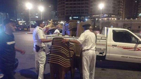 حملات إزالات شرق الإسكندرية والتحفظ على 2322 حالة إشغال