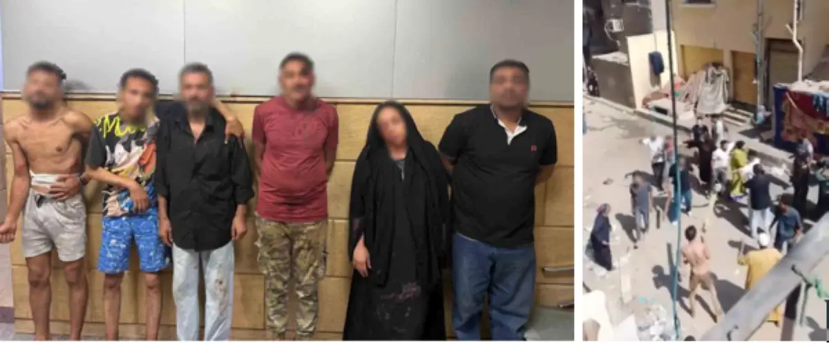 «خلافات مالية».. ضبط 5 أشخاص بعد مشاجرة بالأسلحة البيضاء والعصى فى المقطم