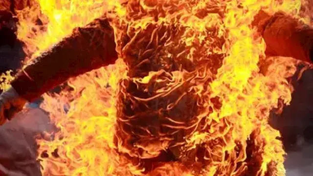 إصابة شخصين بحروق في واقعة غامضة بجوار جهاز حدائق أكتوبر