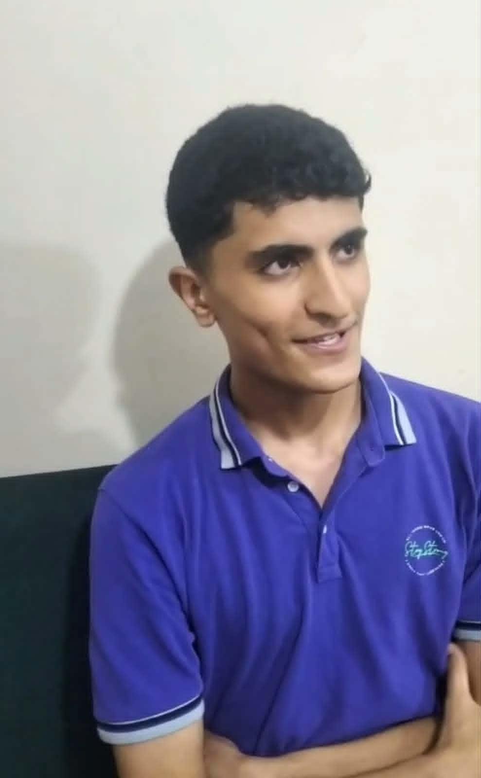 عبدالله محمود الأول جمهوريا علمي علوم بالثانوية العامة: اثق من نفسي والغش لا يصنع متفوقًا
