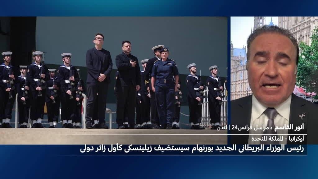 رئيس وزراء بريطانيا الجديد استقبل زيلينسكي في أول زيارة لضيف دولي