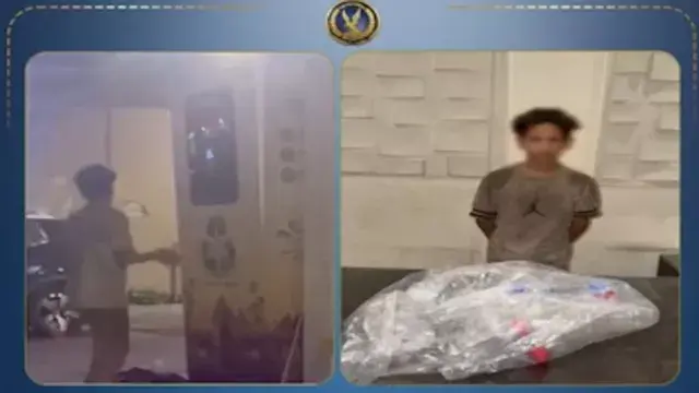 الداخلية تكشف تفاصيل ضبط طفل سرق عبوات بلاستيكية من ماكينة تدوير بالدقي | فيديو