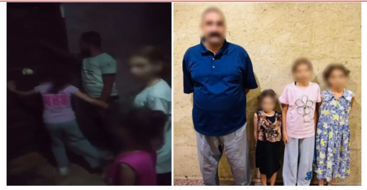 الداخلية تكشف ملابسات فيديو تعدي أب على طفلاته الثلاث وطردهن من المنزل بالقليوبية