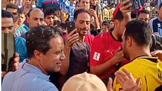 "بر الوالدين سر الفلاح".. الكابتن "عبد الواحد" يوجه رسالة لشباب المنوفية (فيديو وصور)