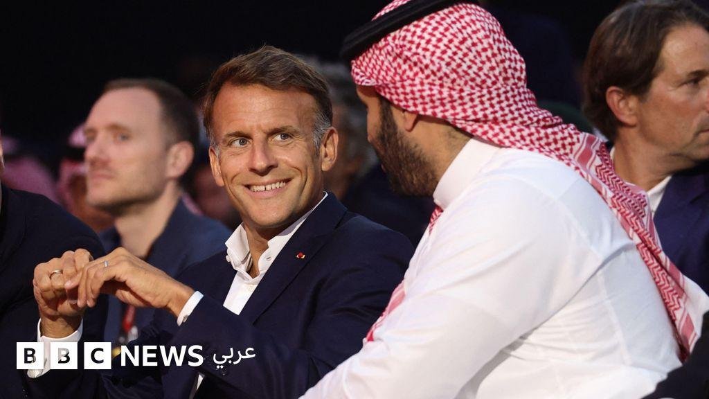 "دراغون بول" بحجم ديزني لاند على طاولة بن سلمان وماكرون في باريس