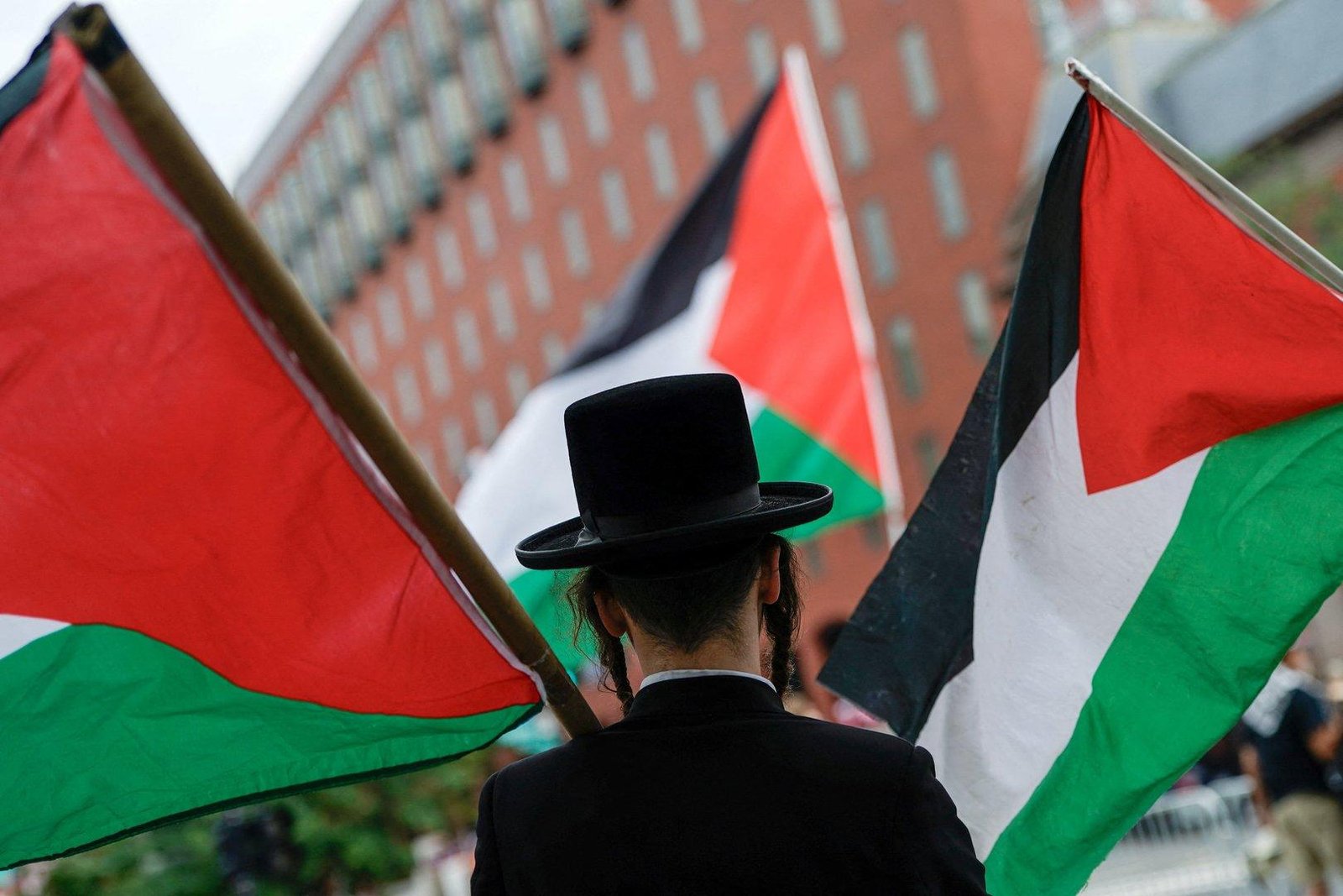 Protests in DC against Netanyahu’s meeting with Trump