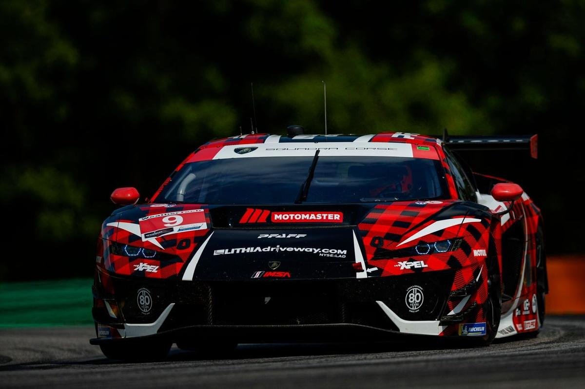 Pfaff Lamborghini wins IMSA VIR as late penalty decides GTD