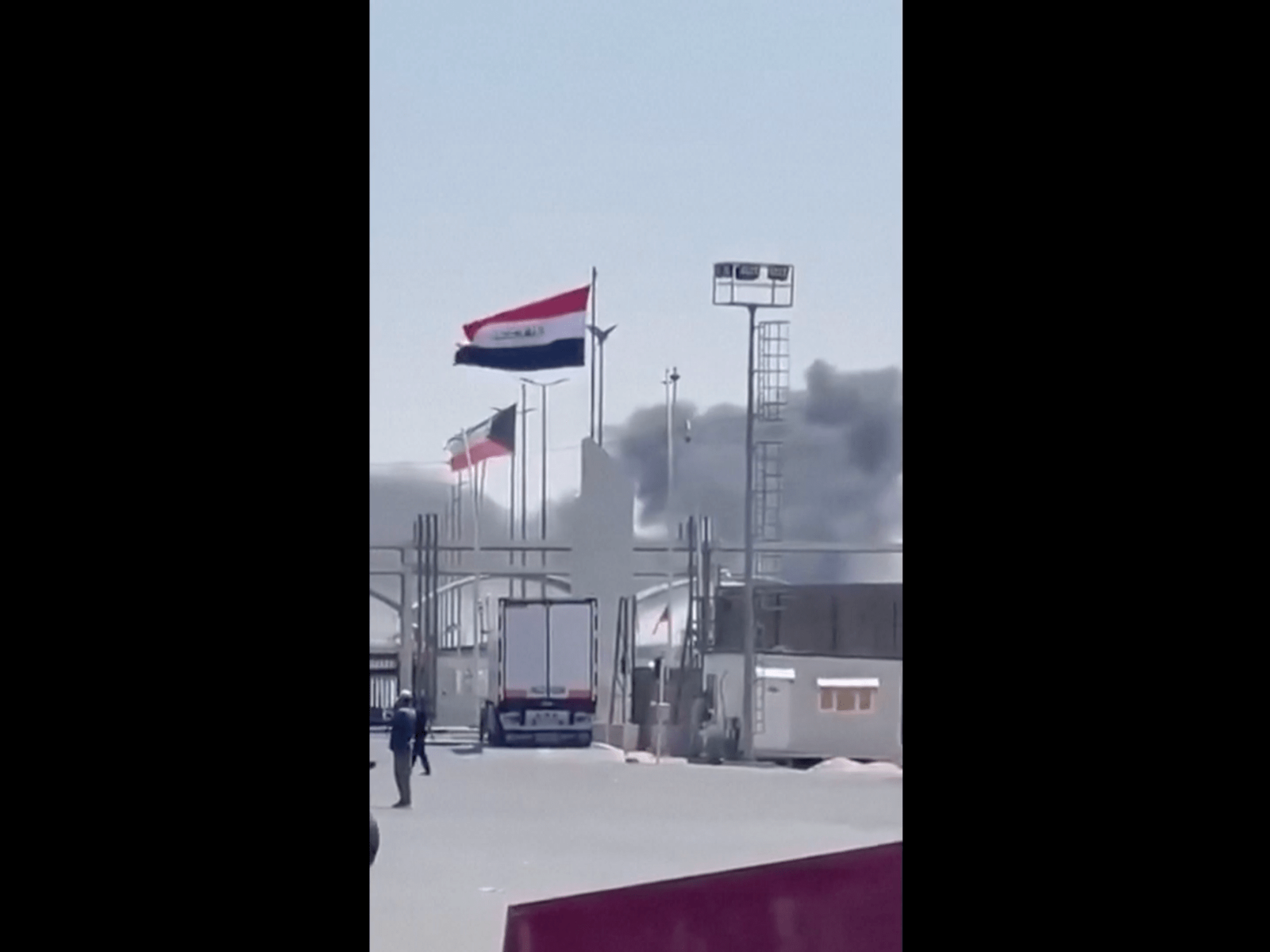 Kuwait-Iraq border crossing hit in drone attack