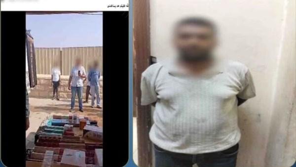 خلاف بين بائعين.. القبض على المتهم بتصوير ضابط شرطة بالجيزة