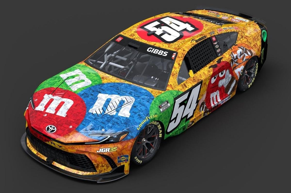 M&Ms returns to NASCAR for special Kyle Busch tribute scheme at Bristol