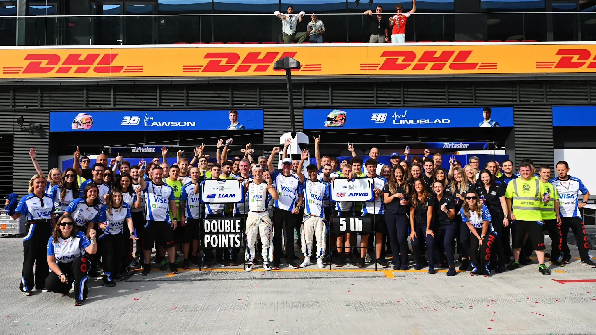 How Lawson had the edge over team mate Lindblad in Hungary