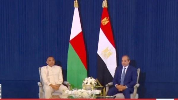 لقطات من توقيع مصر ومدغشقر مذكرات تفاهم ثنائية