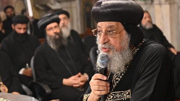 في عظته بالمرقسية.. البابا تواضروس يُهنئ بصوم العذراء والناجحين ويحدد 5 صور لـ"قانون الرحمة"